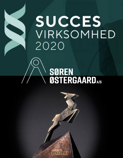 Ikon billede med succesvirksomhed 2020 og gazelle nomineringer